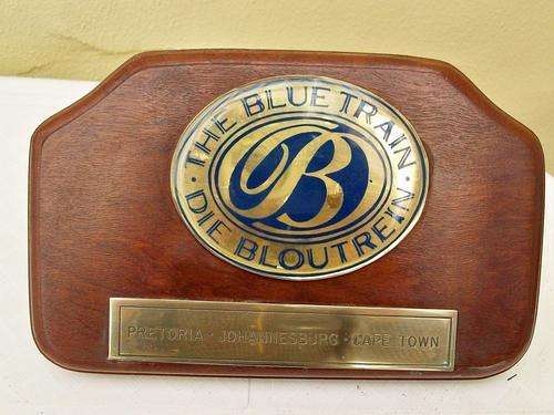 MEMORABILIA FROM THE BLUE TRAIN!!